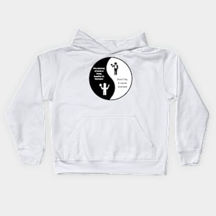 Yin and Yang Kids Hoodie